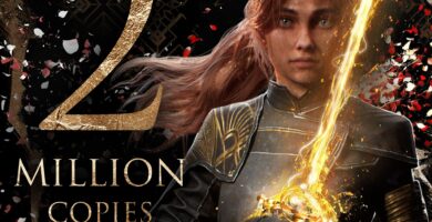 Artwork from Clair Obscur: Expedition 33 featuring the main cast in a dark fantasy setting