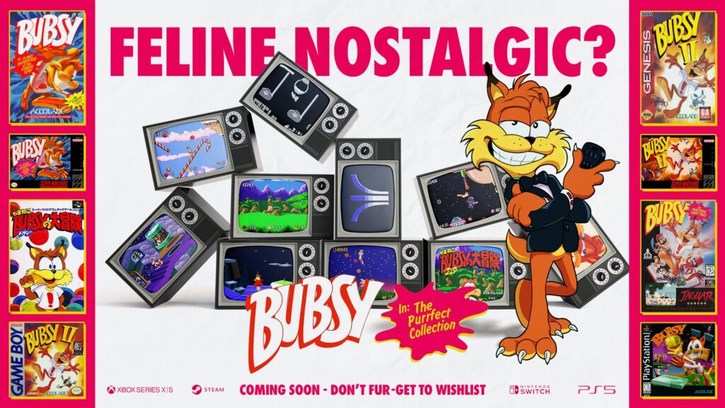Gameplay screenshot of Bubsy in: Fractured Furry Tales from the Atari Jaguar console