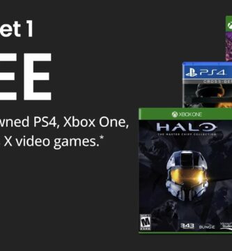 Gamers shopping at GameStop during Buy 2 Get 1 Free sale on used PS4 and Xbox games