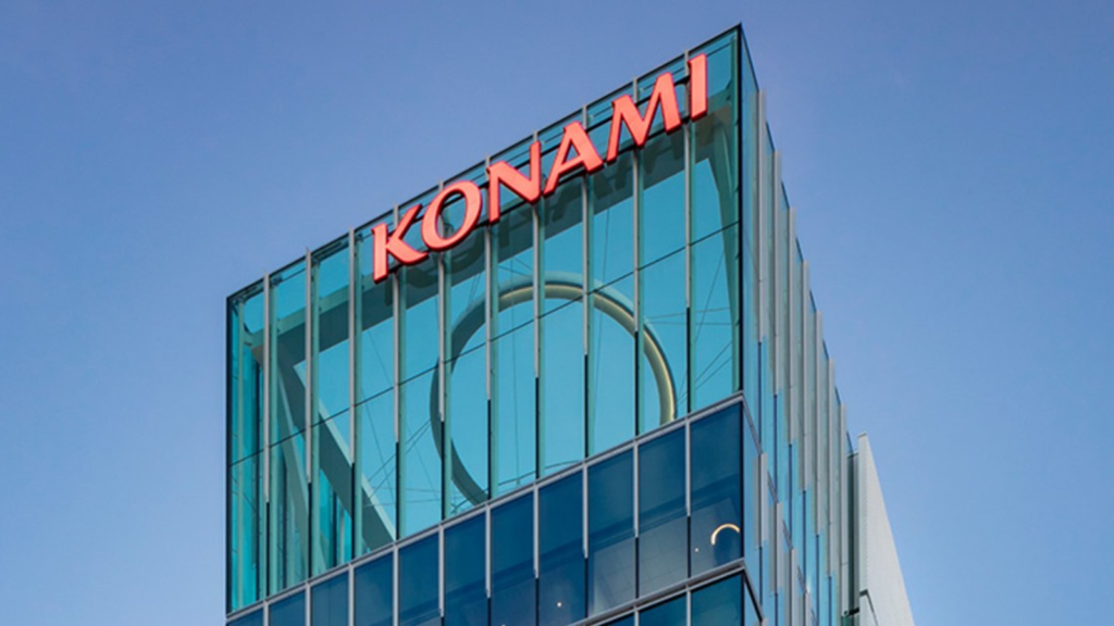 Konami new arcade games branch office exterior, 2025