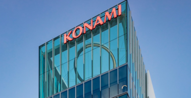 Konami new arcade games branch office exterior, 2025