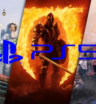 PlayStation 5 console surrounded by Xbox game covers like Forza Horizon 5 and Oblivion Remastered