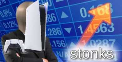 Sony PS5 console with upward price graph indicating potential price hike