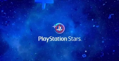 PlayStation Stars logo fading out with countdown timer background