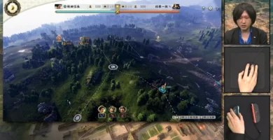 Gameplay of Nobunaga's Ambition on Nintendo Switch 2 using USB mouse