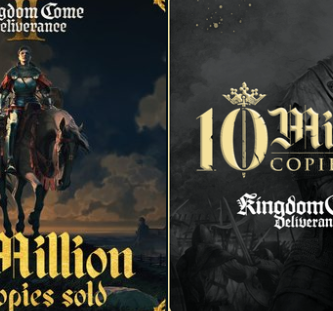 Kingdom Come: Deliverance 2 protagonist with sales graph reaching 3 million