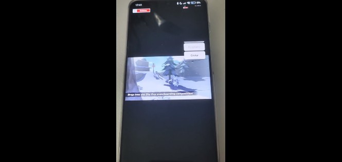 Nintendo Today app showing black screen during video recording attempt