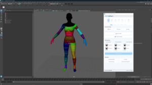Preview of InZOI mod kit interface showing maya plugins