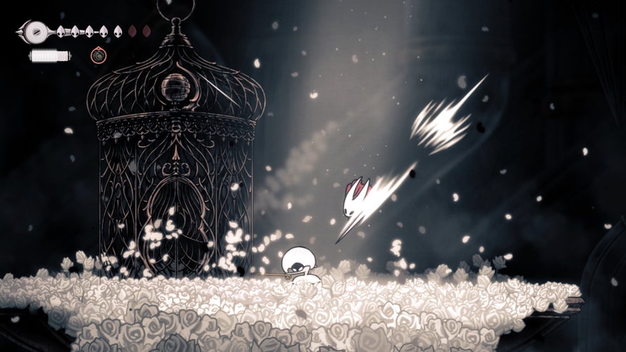 Hollow Knight Silksong playable demo at ACMI Game Worlds exhibit in Australia