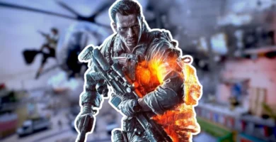 Leaked Battlefield 6 battle royale gameplay showing drone-controlled Oversight System in action