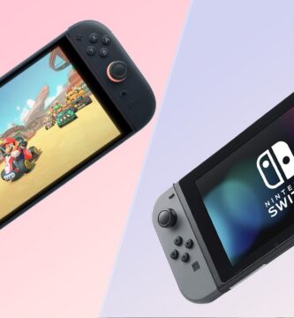 Side-by-side comparison of Nintendo Switch 2 and original Switch hardware specs