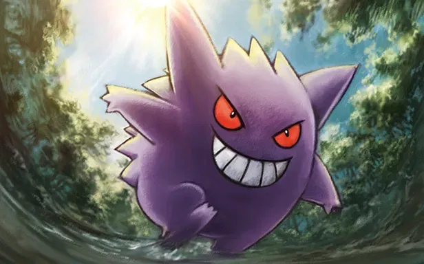 Gengar A2a 033 card art from Pokémon TCG Pocket shown in competitive play