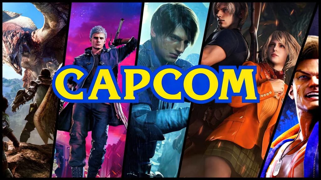 Capcom Osaka office expansion announcement, Capcom game development team working, Resident Evil RE engine technology
