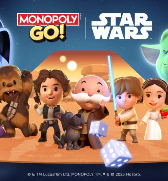 Monopoly GO and Star Wars crossover featuring Skywalker Saga and Mandalorian content