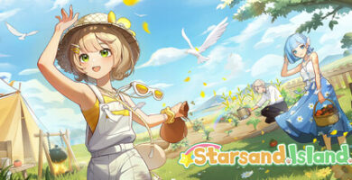 Starsand Island anime-style farming sim Kickstarter screenshot