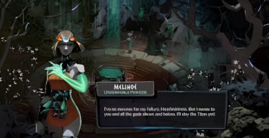 Screenshot of Hades 2 featuring Melinoë battling enemies during early access gameplay.