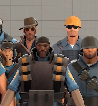 Team Fortress showcasing character classes