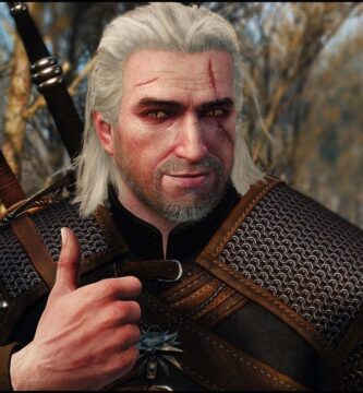 Geralt of Rivia in The Witcher 3: Wild Hunt, symbolizing the game’s rapid sales success and enduring popularity