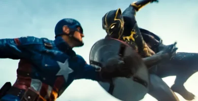 Captain America and Black Panther in Marvel 1943: Rise of Hydra artwork