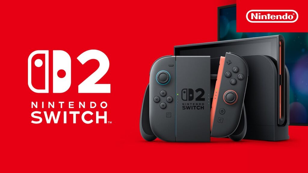 Official Nintendo Switch 2 console presentation image