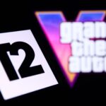 Chart showing Take-Two stock price drop following GTA 6 delay announcement