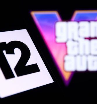 Chart showing Take-Two stock price drop following GTA 6 delay announcement
