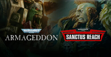 Warhammer 40K: Sanctus Reach and Armageddon characters in battle scenes, being delisted May 19