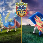 Crowned Sword Zacian and Crowned Shield Zamazenta official reveal in Pokémon GO Fest 2025