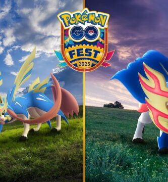 Crowned Sword Zacian and Crowned Shield Zamazenta official reveal in Pokémon GO Fest 2025