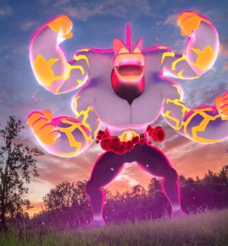 Gigantamax Machamp raid battle event in Pokémon GO on May 25, 2025