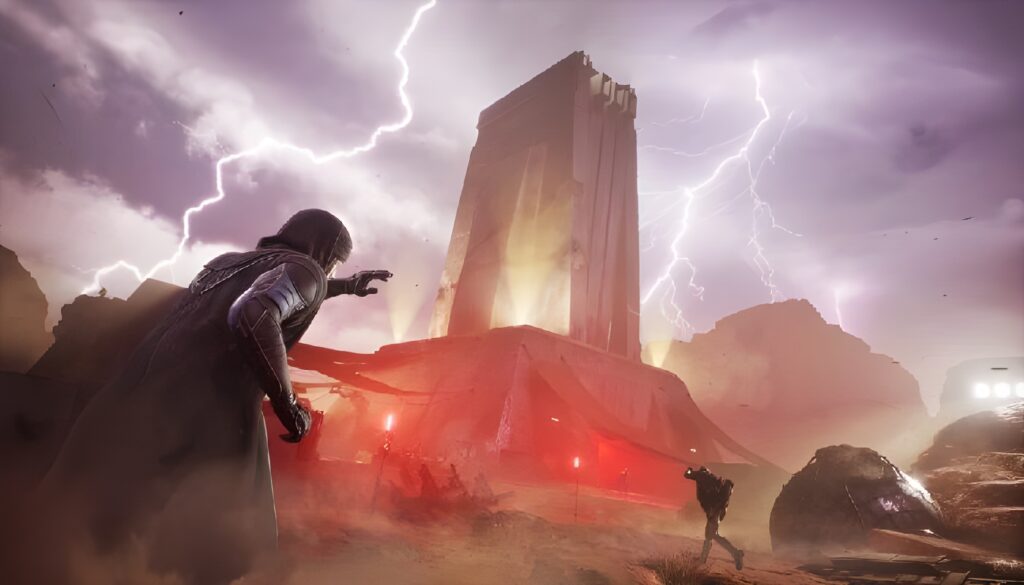 Dune Awakening Landsraad council and endgame combat system preview
