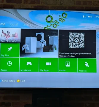 Xbox 360 dashboard update screen showing fixed game thumbnails in 2025