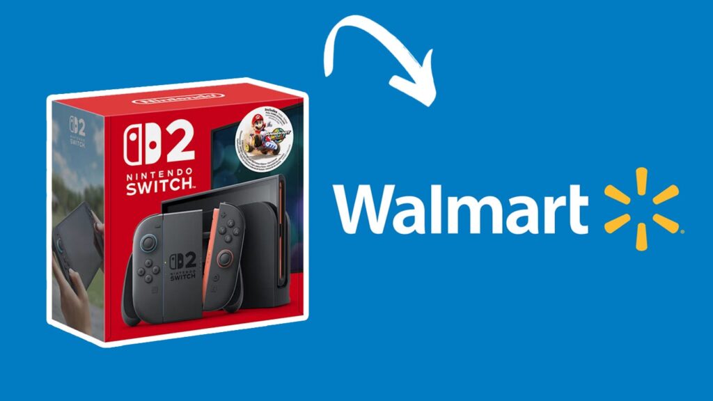 Nintendo Switch 2 console pre-order confirmation email from Walmart