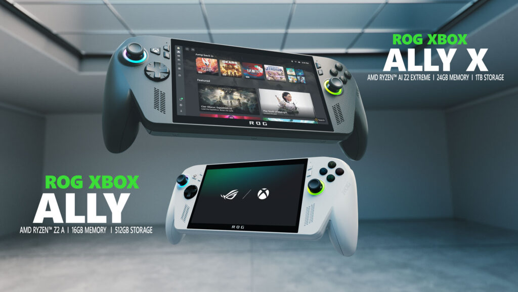 ROG Xbox Ally handheld gaming console revealed at Xbox Games Showcase