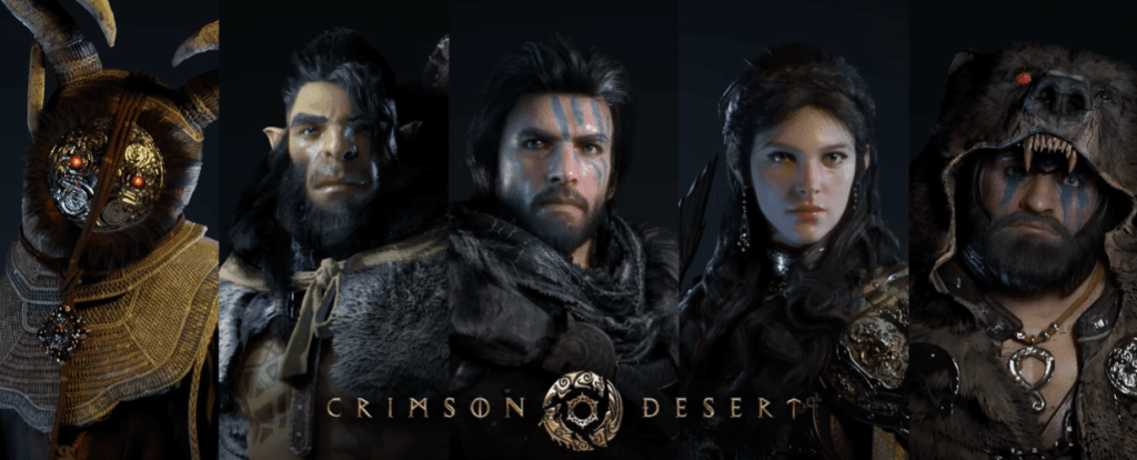 Crimson Desert character Kliff with Greymanes in Pywel landscape, promotional scene