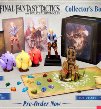 Final Fantasy Tactics: The Ivalice Chronicles Collector’s Box with merchandise, but no game included