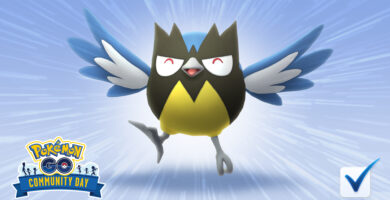 Rookidee featured in Pokémon GO August 2025 Community Day
