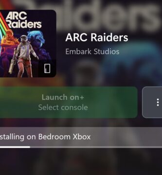 Screenshot of ARC Raiders preload file on Xbox dashboard