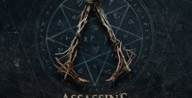 Assassin’s Creed Hexe concept art featuring dark forest and witch trial setting