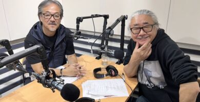 Nobuo Uematsu and Hironobu Sakaguchi discussing Final Fantasy’s early years