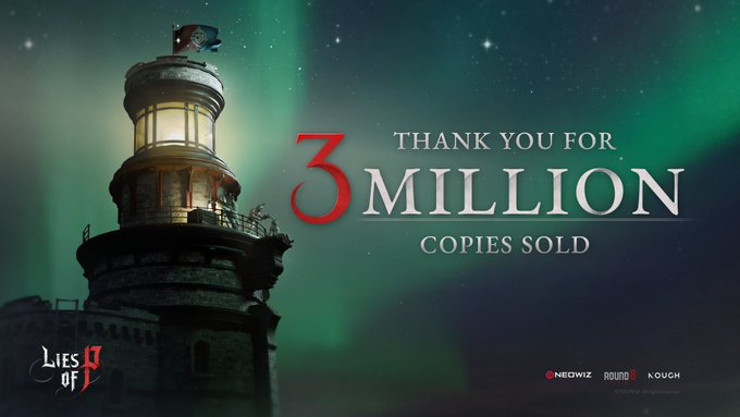 Lies of P Surpasses 3 Million Sales