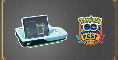 Pokémon GO player expanding item and Pokémon storage on mobile screen