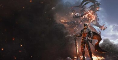 Final Fantasy 16 gameplay on Xbox Series X with Clive and Ifrit in battle