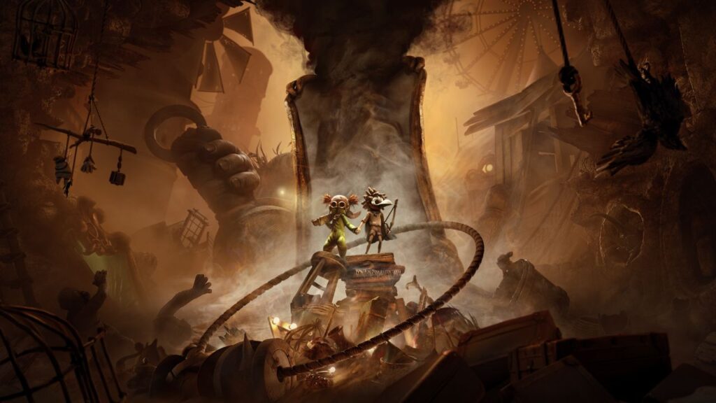 Little Nightmares 3 key art featuring Low and Alone, with October 10 release teaser