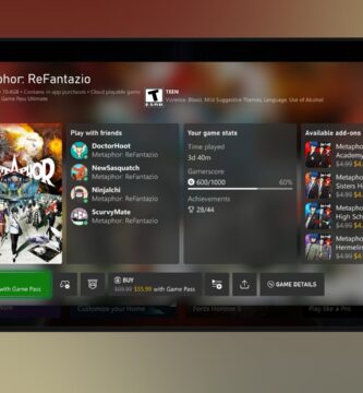 Xbox Series X settings menu showing Game Hubs toggle option