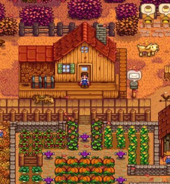 Stardew Valley gameplay showing cozy farm and characters, representing indie game success