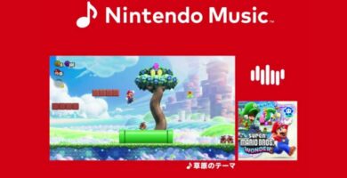 Nintendo concert teaser with silhouettes of characters like Mario and Link on a live music stage