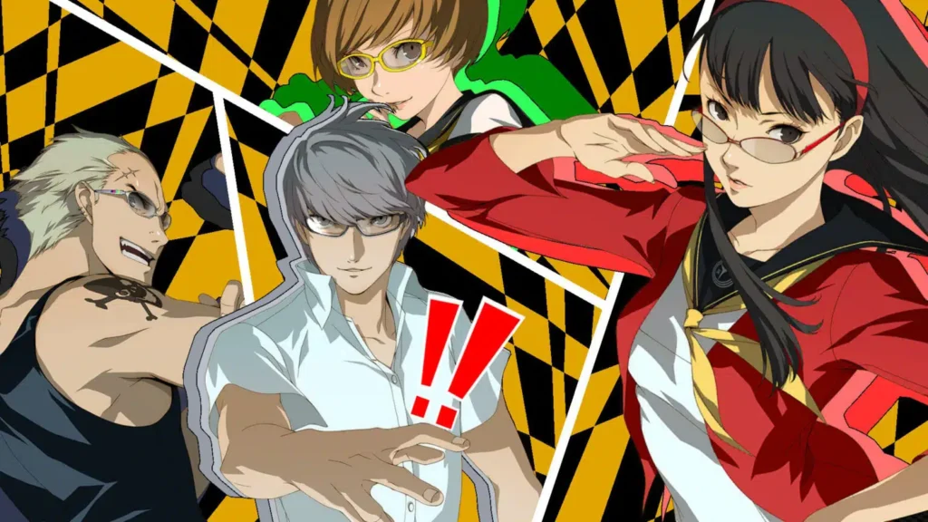 Persona 4 characters with Xbox Showcase June 8 teaser overlay