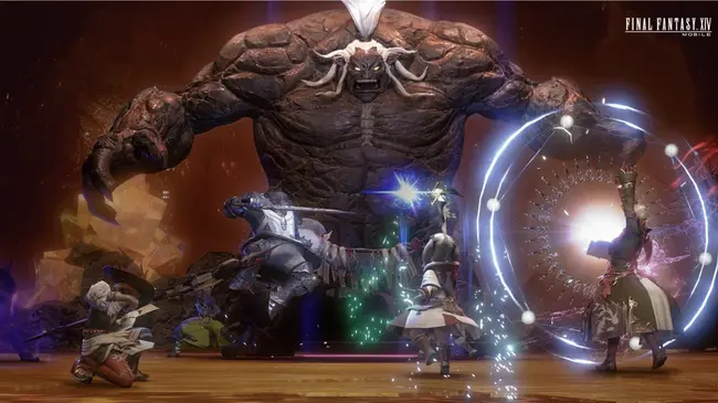 Final Fantasy 14 Mobile gameplay