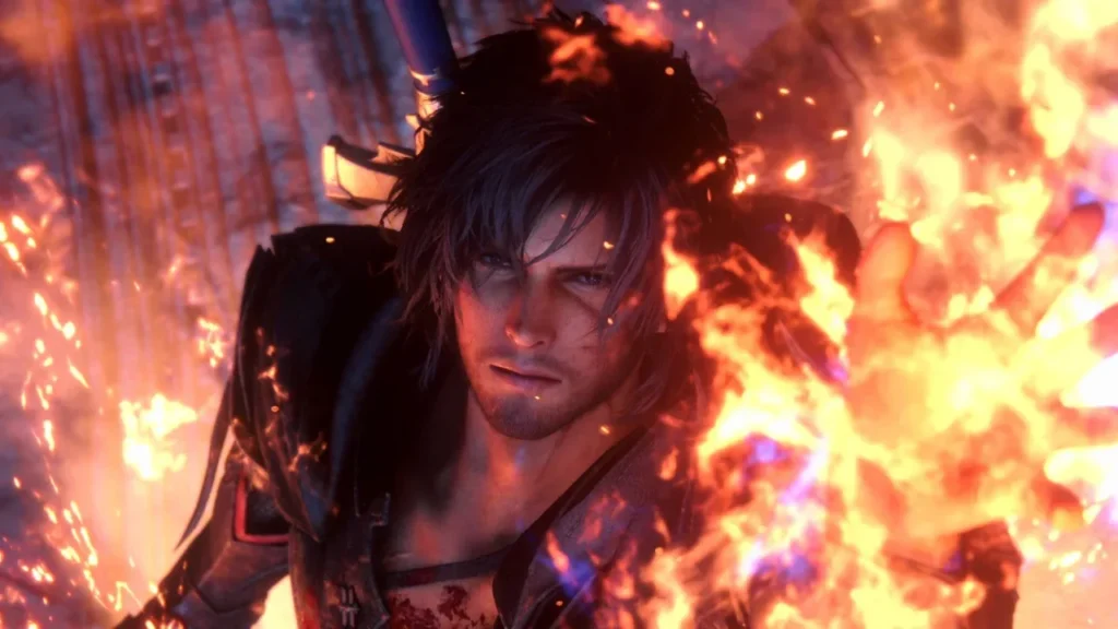 Final Fantasy 16 Xbox version character battle scene